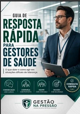 Capa Guia de Resposta Rápida para Gestores de Saúde